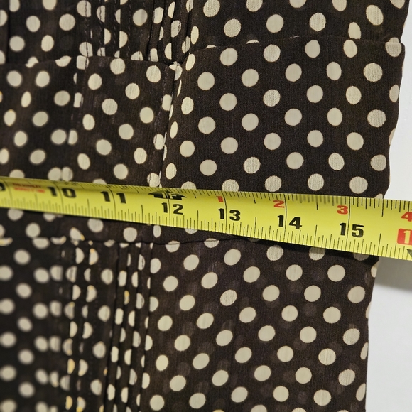 Sandra Darren brown sleeveless dress size 12 - Picture 12 of 13